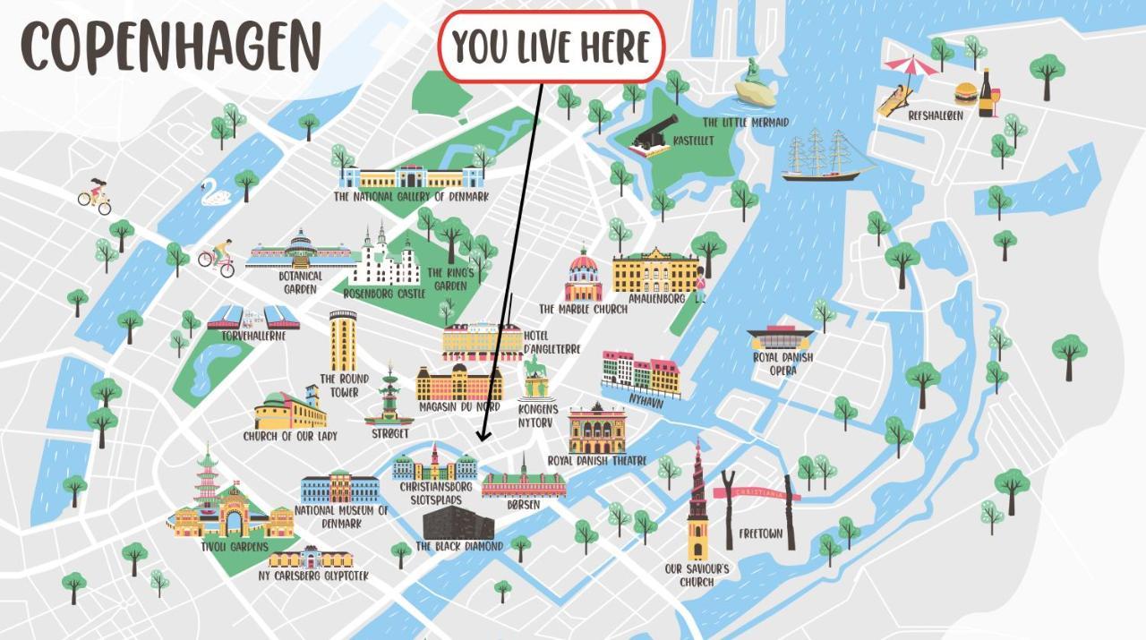 Lavish 4br In The Heart Of Cph By The Canals København