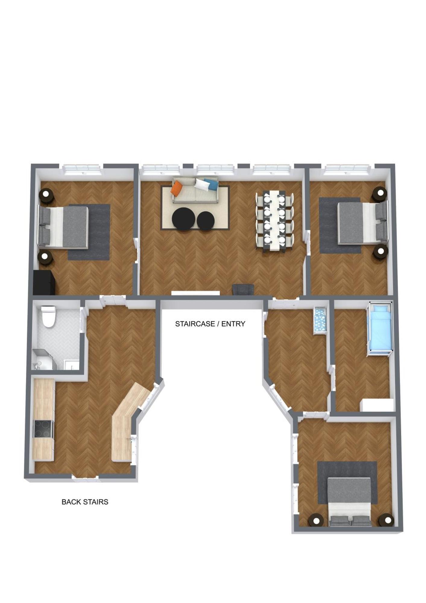Lavish 4br In The Heart Of Cph By The Canals Leilighet *